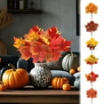 thumbnail image 7 of Moocorvic Thanksgiving Decorations 2 Pack Maple Leaf Flower Bouquet for Autumn Indoor Outdoor Home Kitchen Fall Floral Arrangements, 7 of 7
