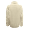 thumbnail image 6 of Winter Knitted High Neck Pullover Sweater Soft Warm Turtleneck Top Cozy Casual Fall Fashion Comfortable Yarn Elegant Long Sleeve Outerwear, 6 of 6