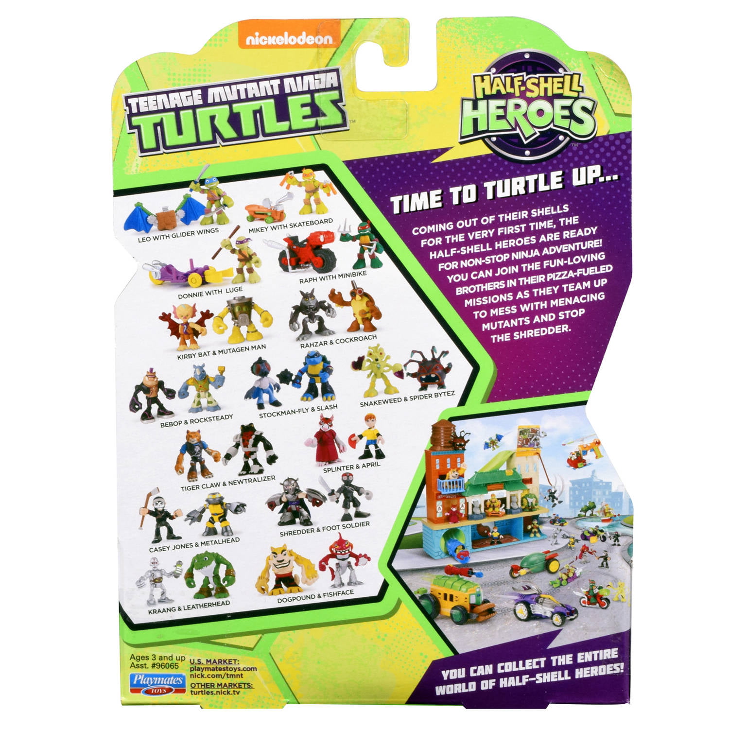 TMNT Half Shell Heroes Kirby Bat & Mutagen Man Action Figure 2-Pack