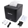 thumbnail image 2 of Label printer,Thermal Receipt Speed Kitchen Ethernet With 2 Store Label Printer Support Auto Printer 80mm Thermal Printer 250mm/s 2 Rolls Paper Supermarket Printer Support 250mm/s Speed, 2 of 6