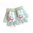 thumbnail image 2 of hengsof Children's Winter Warm Gloves Doll Decoration Kids Gloves Elastic Cuffs for Little Girls Boys, 2 of 4
