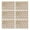 White Bigfoot And, variant on Multicolor Bigfoot Pattern Summer Placemats Table Placemats Set Of 4-Linen Kitchen Washable Placemats Table Mats 11.8"x17.7" Non-Slip Heat Resistant