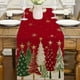 thumbnail image 1 of Christmas Tree Snowflakes Holiday Decoration Table Runner Seasonals Winter Red And Green Kitchen Table Decoration Suitable For Restaurant Party Decoration, 1 of 6