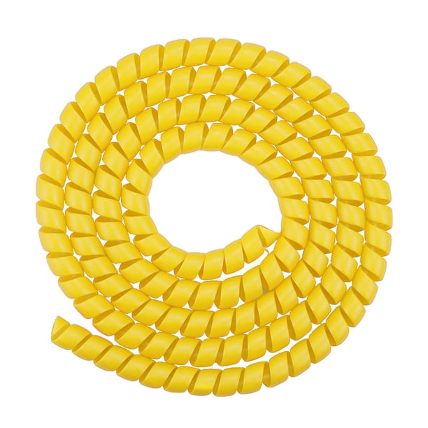 1 protector de cable espiral .3m cubierta de cubierta universal para m365 pro 2 amarillo