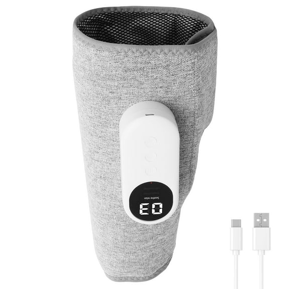 Cordless Leg Massager for Circulation and Pain Relief, Calf Air Compression Massager with Heat, Leg Massager with 3 Intensities, 3 Modes, Easy to use, Muscle Relaxation