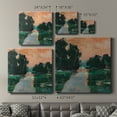 thumbnail image 4 of Wexford Home Coral Sunset I-Premium Gallery Wrapped Canvas, 24" x 24" - Ready to Hang, 4 of 8