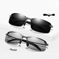 thumbnail image 2 of 3043 Gafas de sol polarizadas que cambian de color, conducción al aire libre para hombres, gafas para conductores de pesca, gafas nocturnas, gafas de sol de doble uso para día y noche, 2 of 6