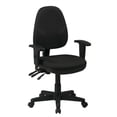 thumbnail image 1 of Dual Function Ergonomic Office Chair in Black, 1 of 2