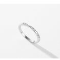 thumbnail image 5 of 925 Sterling Silver Ring For Women Geometric Design With Zircon Line Band Classic Fashion Jewelry For Her Chic, 5 of 8