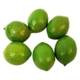 thumbnail image 1 of 6 x Realistic Lifelike Artificial Plastic Lime Lemon Fruit Food Fake Home Decor, 1 of 5