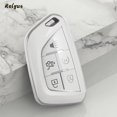 thumbnail image 3 of Nueva funda protectora de TPU suave para llave de coche para Cadillac CT4 CT4-V CT5 C8 Corvette 2018-2021, carcasa sin llave, accesorios para automóvil, 3 of 5