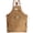 Brown, variant on Adjustable Canvas Apron for Men and Women - Multifunctional Cross Back Chef Apron with Tool Pockets, Ideal for Cooking, Kitchen, BBQ, and Artists