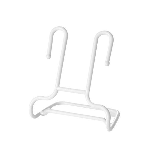 Inteprter Zapatos multifuncionales para niños, colgador de pie, estante de secado, zapatos de plástico, almacenamiento colgante, blanco Type2 NO2