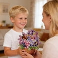 thumbnail image 6 of 3D Pop-up Greeting Card with Envelope, Bright Floral Design, Mother’s Day Bouquet Card, Suitable for Giving to Mom, Wife, Grandma (Style 1), 6 of 7