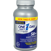 One-A-Day Mens 50+ Healthy Advantage Multivitamins 100 ea (Pack of 3)
