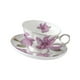 thumbnail image 4 of Juego de taza y platillo de porcelana Taza de café Vajilla de café Patrón floral Vajilla de té Lisa 180 ml, 4 of 9