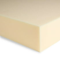 CushionCraft Comfort Premium Cushion Foam - Medium - 1/2" x 24" x 72" - 1 Pack