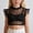 Black, variant on VOUZZA Active Base Layer Shirt for Girls, Lightweight Short Sleeve Casual Layering Tee Underwear Undershirt Top