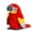 Red, variant on LAVA Talking Parrot Toy, Repeat What You Say Parrot Toys With Flapping Wings, Interactive Electronic Funny Rcording Singing Parrot Tummy Time Toy Talking Stuffed Animal Birthday Gifts,Red