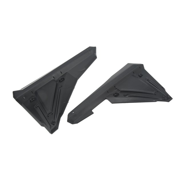 Extension de Garde-Boue Intérieur de Roue Arrière, 2 Pcs Performance Stable Protectrice Facile à Installer Panneau de Cadre Latéral Garde-Éclaboussures en Plastique pour R1250GS R1200GS