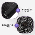 thumbnail image 4 of unbranded 1Ud Soporte Para Laptop Plegable Negro Con Ventilador Ajustable Y Capacidad De Soporte, 4 of 5
