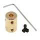thumbnail image 5 of Motor Shaft Coupler Acoplador Acoplamientos de de Motor Coches Vehículo , 8 CUTICAT Acoplador de eje flexible, 5 of 7