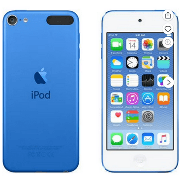 Pre-Owned Apple iPod 6th Gen 16GB | MP3 Video Player Blue | Used