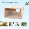 thumbnail image 3 of Primegos 1 Set Bird Breeding Box Transparent Smooth Edges Outdoor Bird Parrot Parakeet Cockatiel House Garden Supply, 3 of 8
