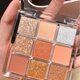 thumbnail image 1 of Paleta de sombra de ojos de 9 colores, maquillaje ahumado azul, purpurina, paleta de sombra de ojos nacarada, paleta de maquillaje de ojos encantadora de alta calidad qym unisex, 1 of 2