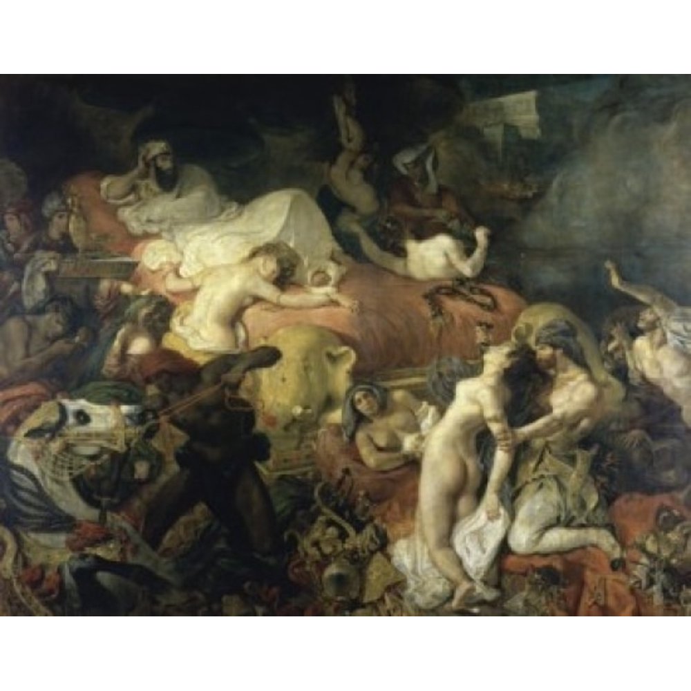 The Death of Sardanapalus La Mort de Sardanapale 1829