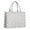 White Cartoon Unicorn-1, variant on Large Capacity Tote Bag,White Cartoon Unicorn Pattern Handbag Fashion Luxury Tote Bag,15.7"x13"x 5.1" Inches,Laptop Compatible