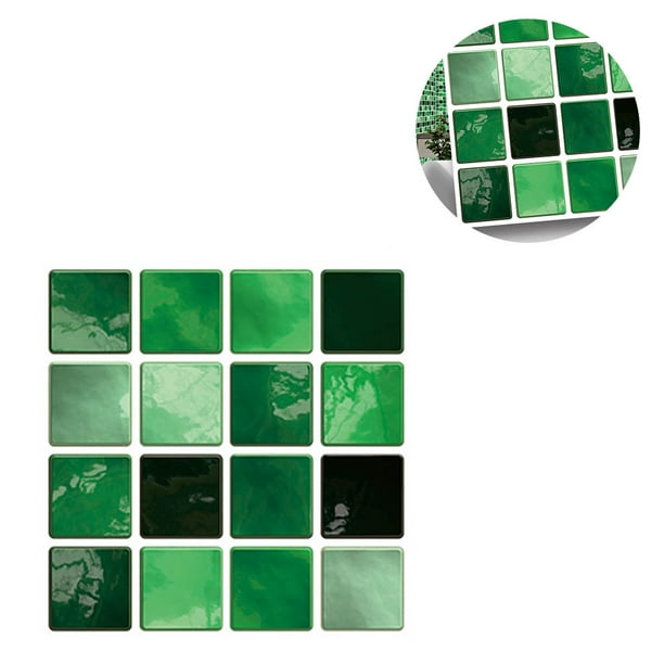 Injueey Adhesivo autoadhesivo para azulejo de suelo, lámina para suelo antideslizante para cocina, adhesivo para pared de baño, decoración de Decoración del hogar MSC065 Injueey HA001828-06