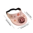thumbnail image 3 of Sun Hat Fan Built In Rechargeable USB Cooling Fan Adjustable Speed Outdoor Wearable Cooling Hat, Hands Free Sun Protection Cooling Airflow, Hiking Camping Fishing Outdoor Use, 3 of 6