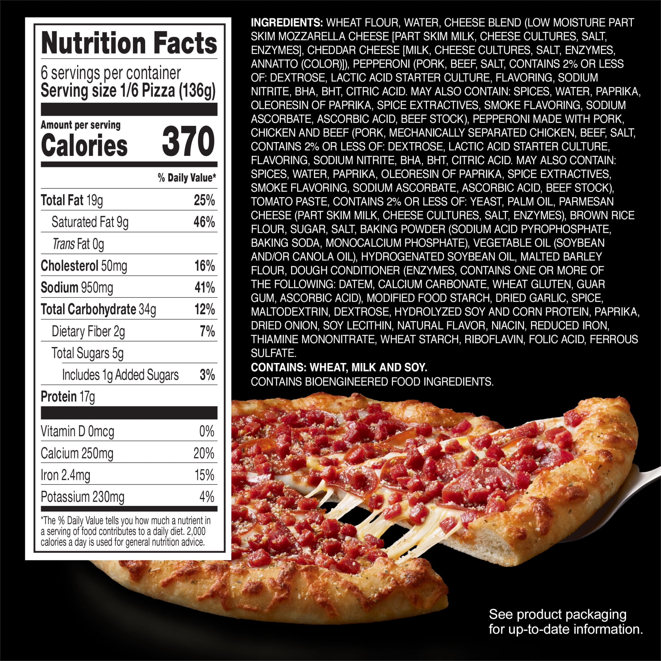 Red Baron Fully Loaded Ultimate Pepperoni Hand Tossed Crust Frozen Pizza, 28.75 oz