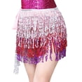 thumbnail image 4 of Premium Sequin Hip Tassel Boho Belly Dance Belt Mujeres Fringe Costume Decor Yuyangstore Bufanda de danza del vientre para mujer, 4 of 6