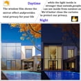 thumbnail image 2 of SELIVO Blackout Window Film,Sun Blocking Window Privacy Cover for Glass,Removable Opaque Room Darkening Dark Black Out Window Cover Tint Shades for Home Day Sleep Light Blocker, 2 of 5