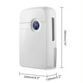 thumbnail image 6 of Miumaeov Dehumidifier Large Home 2.5L Air Dryer Damp Moisture Bedroom Remote Control 42W, 6 of 20