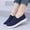 Dark Blue, variant on Unisex ESD Slip-On Canvas Shoes, Anti-Static Work Shoes for Nurses & Medical Staff, Lightweight Non-Slip Comfortable Nursing Shoes Black 39