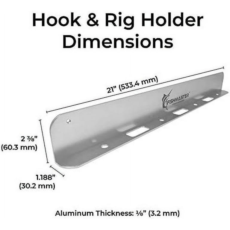 Boat Hook And Rig Holder- Rigging Bracket For Fishing Tools 