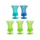 thumbnail image 2 of Mini Resin Flower Pots Micro Landscaping Kids Craft Enthusiasts Small Flower Pots 5Pcs, 2 of 5
