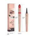 thumbnail image 3 of Lápiz delineador de ojos negro a prueba de agua | A prueba de manchas de larga duración | punta fina de precisión para maquillajes dramáticos o cotidianos | Se adapta a bolsos pequeños | Para, 3 of 7