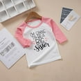 thumbnail image 4 of GYRATEDREAM Promoted to Big Sister Shirt for Little Girls Toddler Baby Announcement Outfits 2-7 Years, 4 of 9