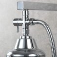 thumbnail image 4 of Dww-solid Brass 3 Way Valve G1/2" Hand Shower Shower Components Universal Fitting, Chrome Dsf007, 4 of 5