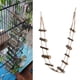 thumbnail image 5 of Escalera De Cuerda De 39.4 Pulgadas, Juguete Para Pájaros, Escaleras De Madera Con Ganchos Resistentes Y Cuerda Ajustable, Fácil Instalación, Escalera Para Escalar Mascotas,, 5 of 7