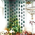 thumbnail image 2 of Guirnalda de árbol de Navidad festivo de 4 m con diseño de bosque, serpentina colgante, decoración de fondo para cumpleaños, baby shower, fiesta de año nuevo, 2 of 5