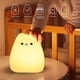 thumbnail image 3 of Lámpara de gato, luz nocturna de gatito para niños, luz LED de silicona con control remoto para bebés, niñas y niños pequeños, recargable, linda luz nocturna kawaii., 3 of 5
