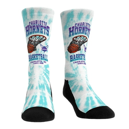 

Unisex Rock Em Socks Charlotte Hornets Vintage Hoop Crew Socks