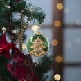 thumbnail image 3 of Hangs Decorative Green Pendant with Gold Pattern for Creating a Festive Atmosphere, 3 of 6