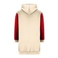 thumbnail image 6 of Jsaierl Women's Long Color Block Zip Up Hoodies Sweatshirts with Drawstring Pockets Casual Fall Travel Tops S-2XL, 6 of 7