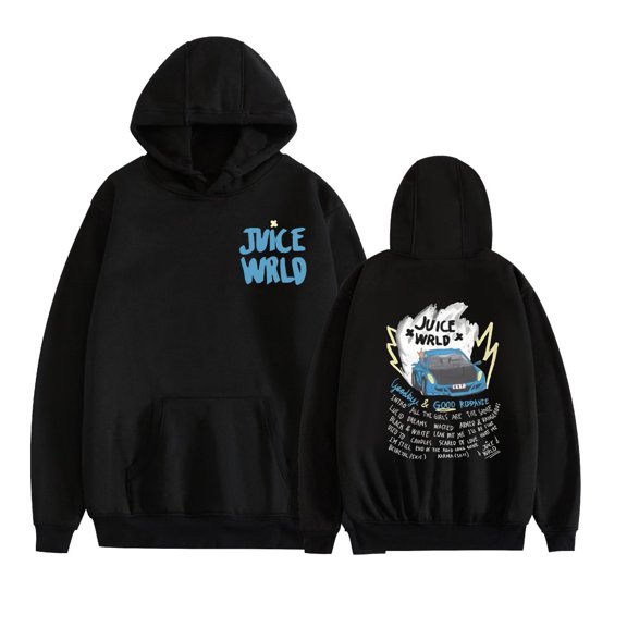 KJCEWSTX Juice Hoodie Wrld Casual hooded rapper sweatshirt